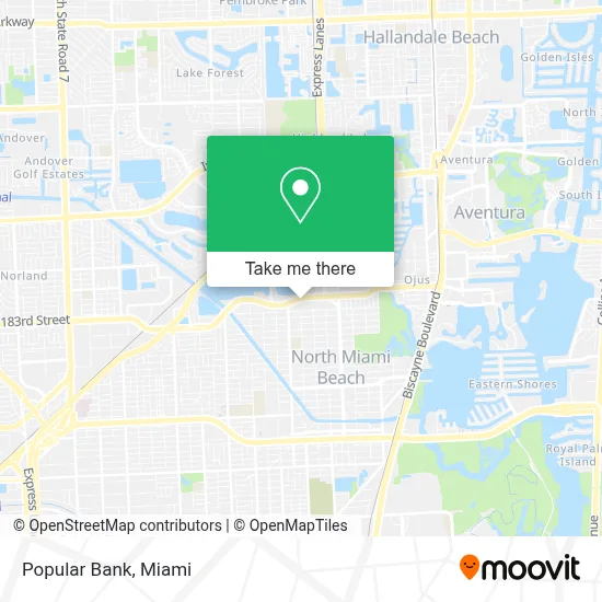 Popular Bank map