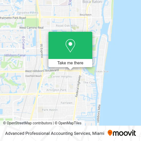 Advanced Professional Accounting Services map