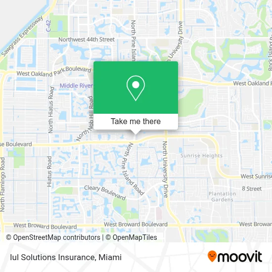 Iul Solutions Insurance map