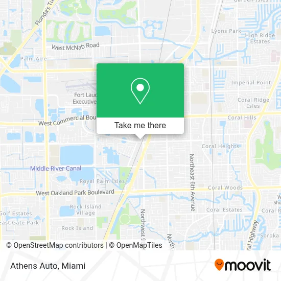 Athens Auto map