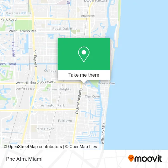 Pnc Atm map