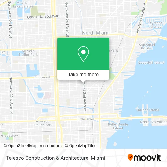 Telesco Construction & Architecture map