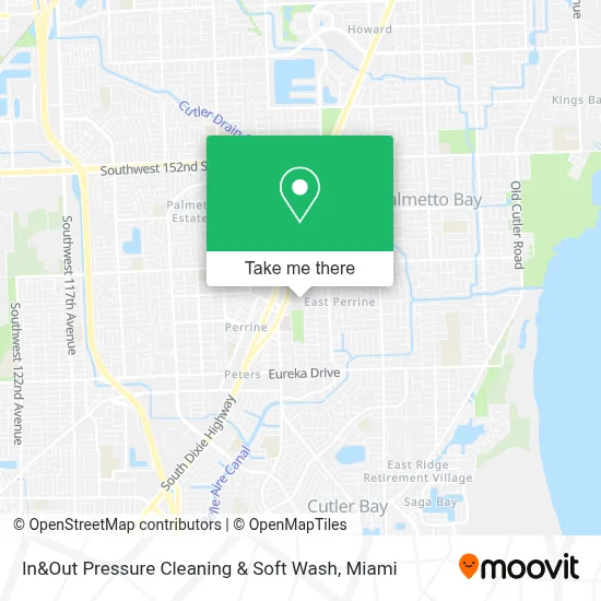 In&Out Pressure Cleaning & Soft Wash map