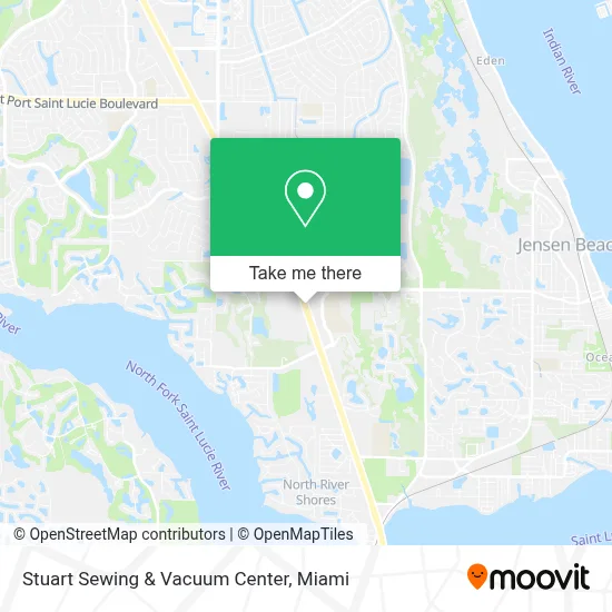 Stuart Sewing & Vacuum Center map