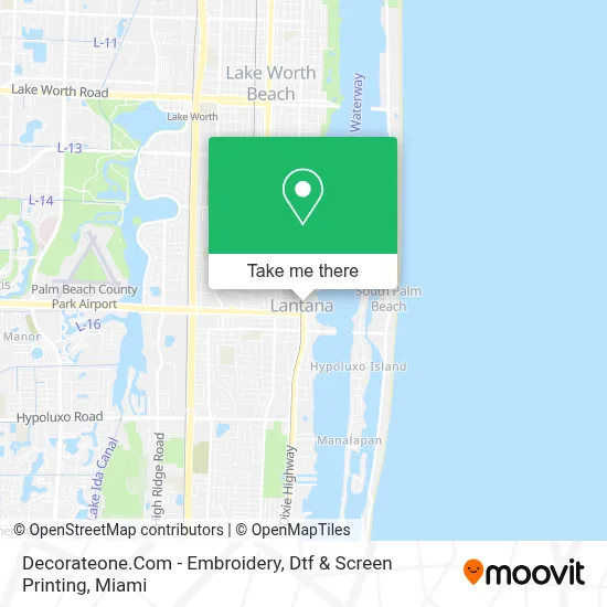 Decorateone.Com - Embroidery, Dtf & Screen Printing map