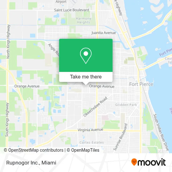 Rupnogor Inc. map
