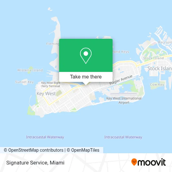 Signature Service map