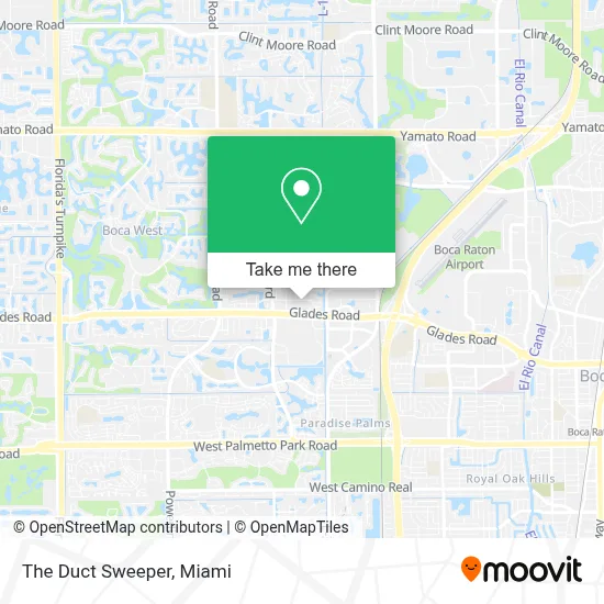 The Duct Sweeper map