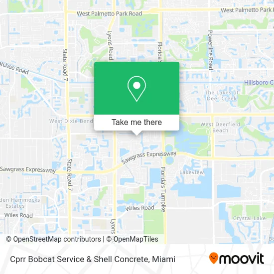 Cprr Bobcat Service & Shell Concrete map