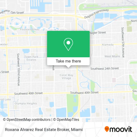 Roxana Alvarez Real Estate Broker map
