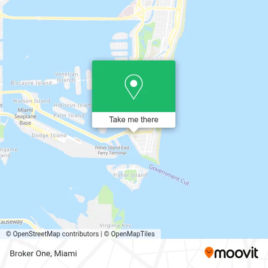 Broker One map