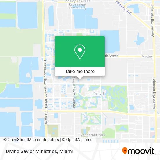 Divine Savior Ministries map