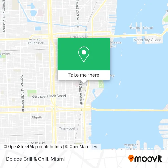 Dplace Grill & Chill map