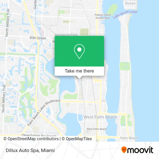 Dillux Auto Spa map