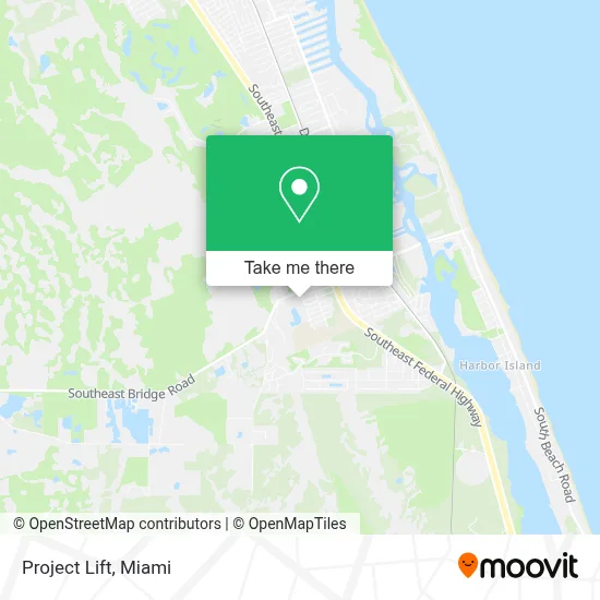 Project Lift map