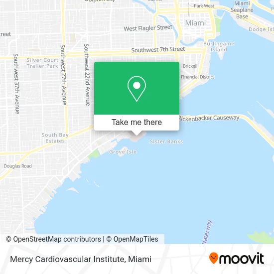Mercy Cardiovascular Institute map
