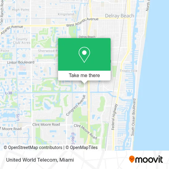 United World Telecom map