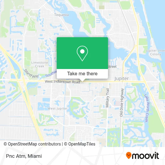 Pnc Atm map