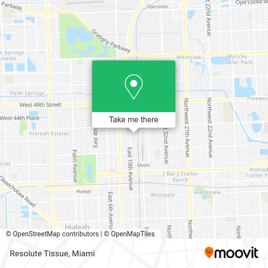 Resolute Tissue map