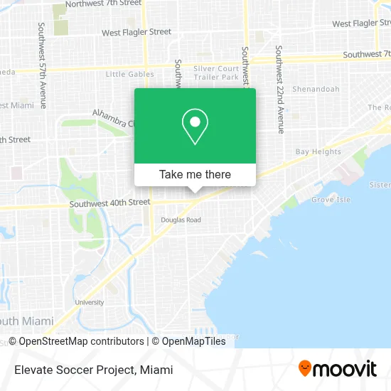 Elevate Soccer Project map