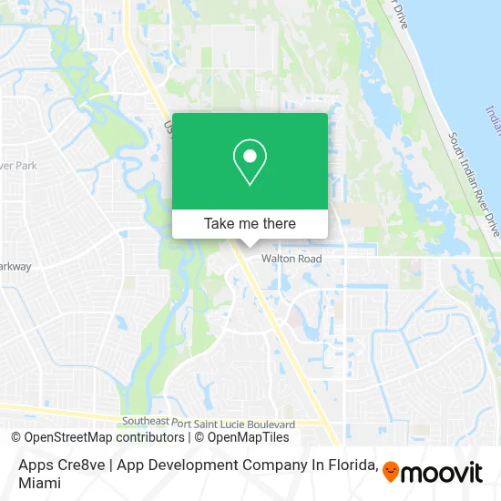 Apps Cre8ve | App Development Company In Florida map