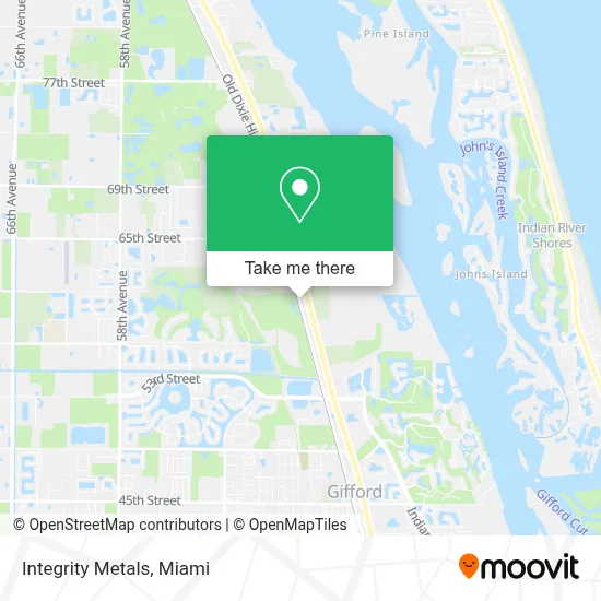Integrity Metals map