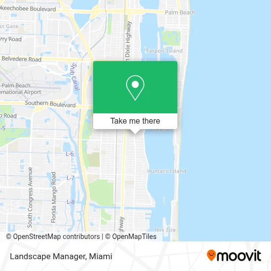 Landscape Manager map