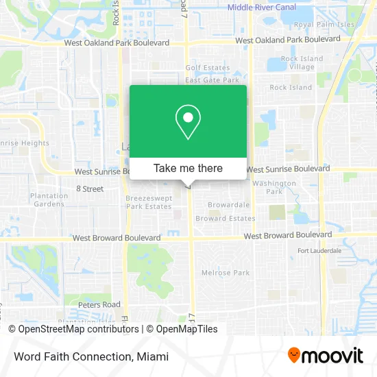 Word Faith Connection map