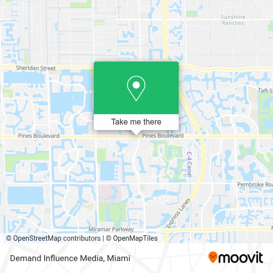 Demand Influence Media map