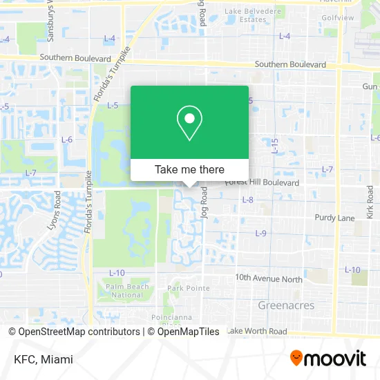 Kfc map