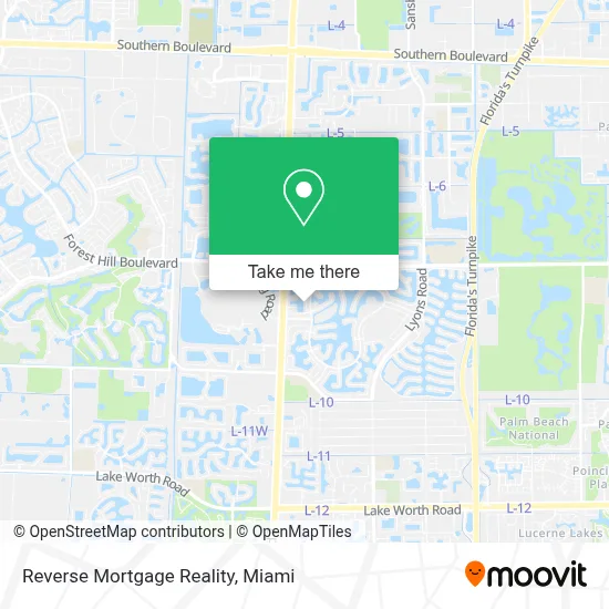 Reverse Mortgage Reality map