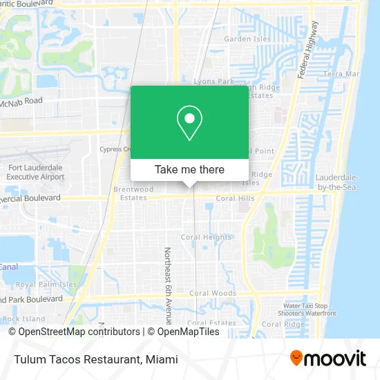 Tulum Tacos Restaurant map