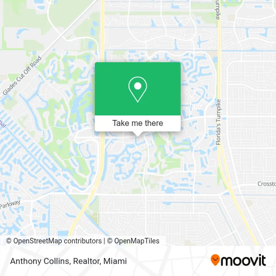 Anthony Collins, Realtor map