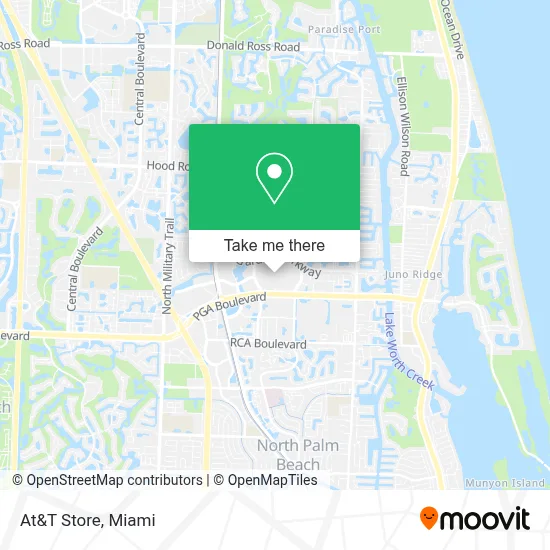 At&T Store map