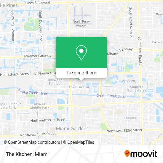 The Kitchen map