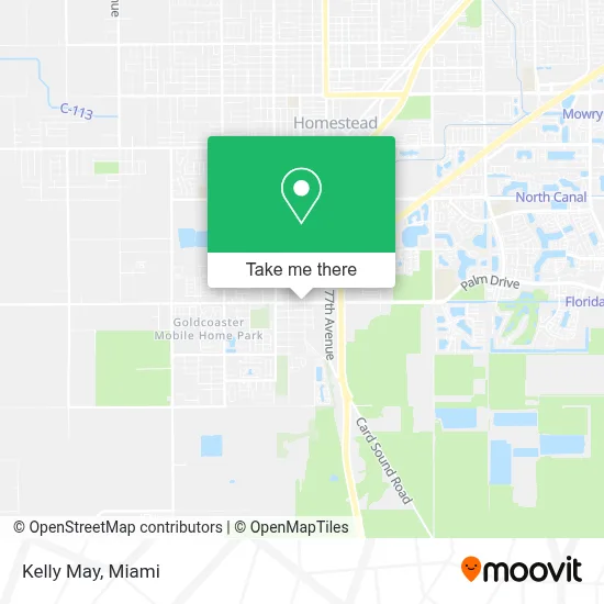 Kelly May map