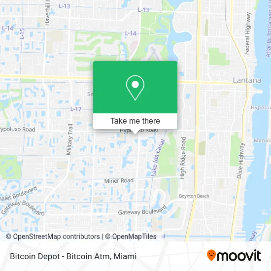 Bitcoin Depot - Bitcoin Atm map