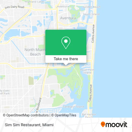 Sim Sim Restaurant map
