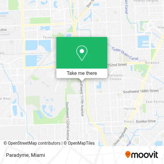 Paradyme map