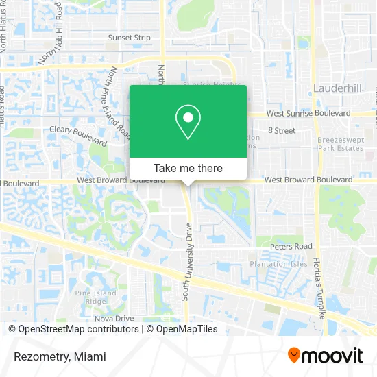 Rezometry map