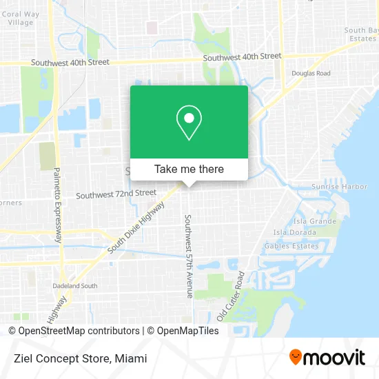 Ziel Concept Store map