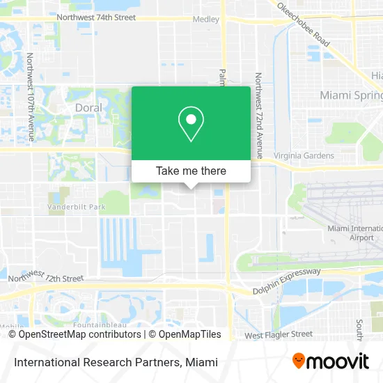 International Research Partners map