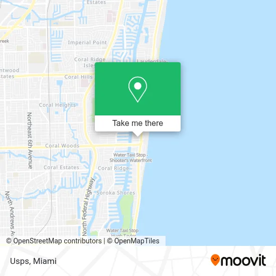 Usps map