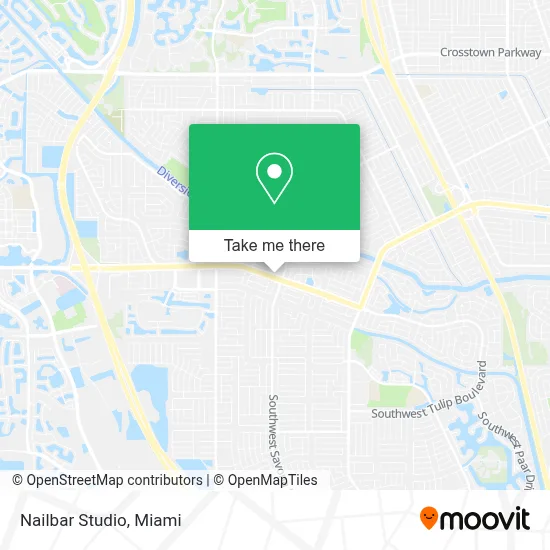 Nailbar Studio map