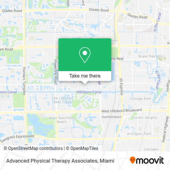 Advanced Physical Therapy Associates map