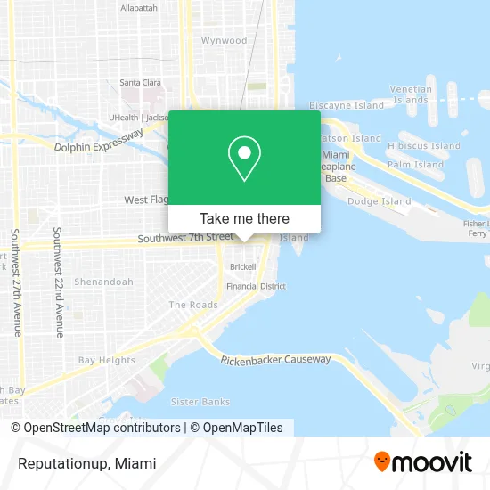 Reputationup map