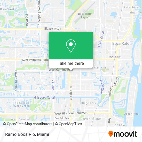 Ramo Boca Rio map