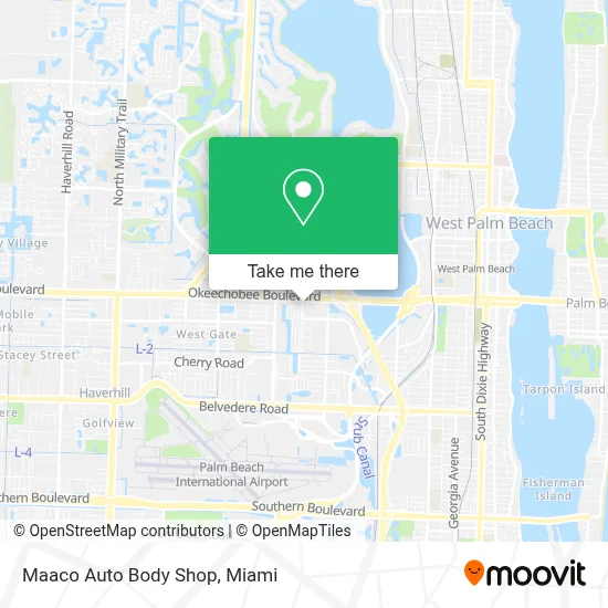 Maaco Auto Body Shop map