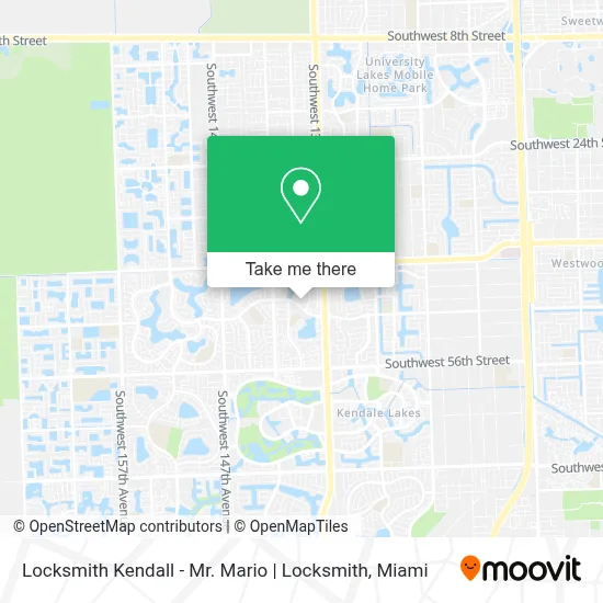 Locksmith Kendall - Mr. Mario | Locksmith map