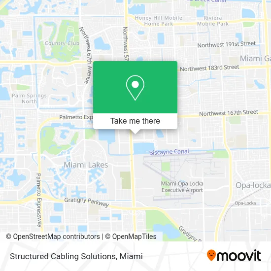 Structured Cabling Solutions map